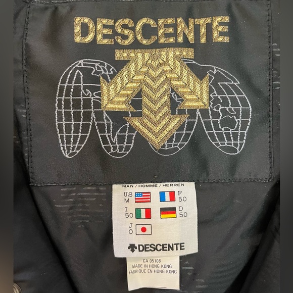 Vintage Descente 90’s Men’s Vest Size M Purple Gold - Picture 3 of 8